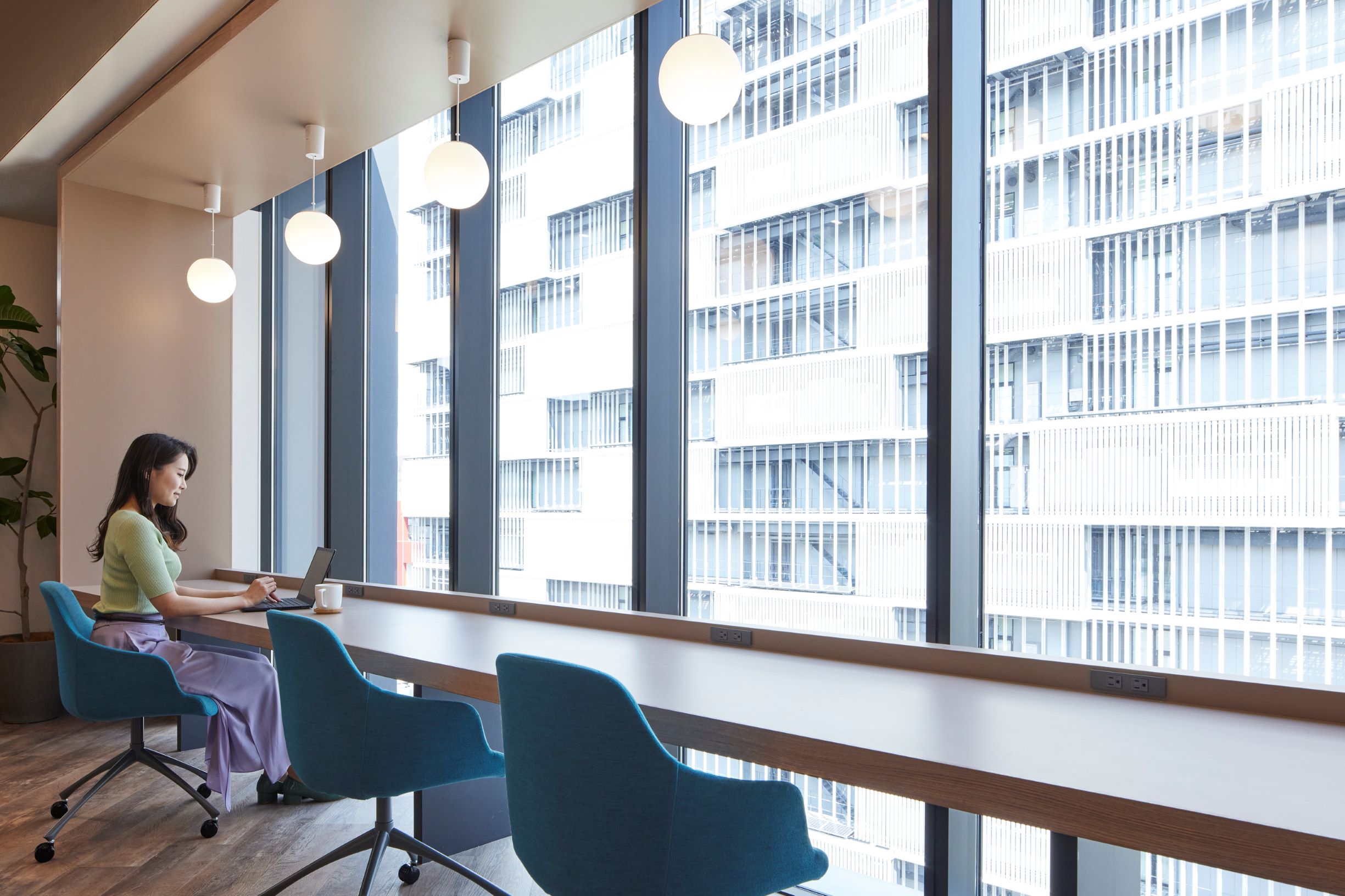 法律事務所の内観