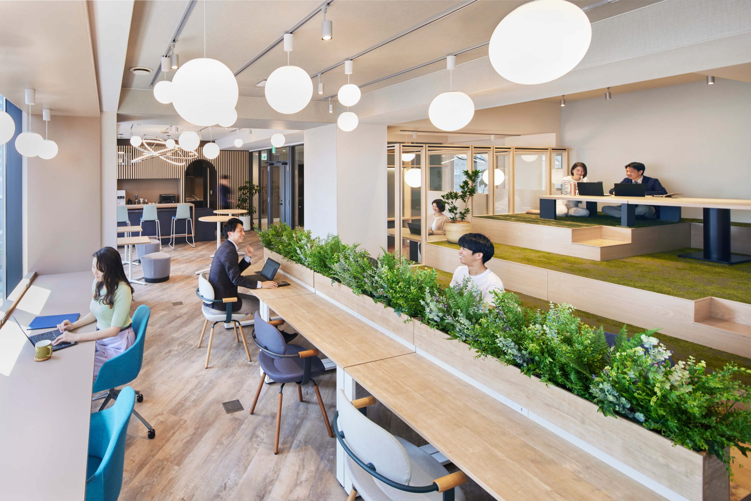 弁護士事務所の内観