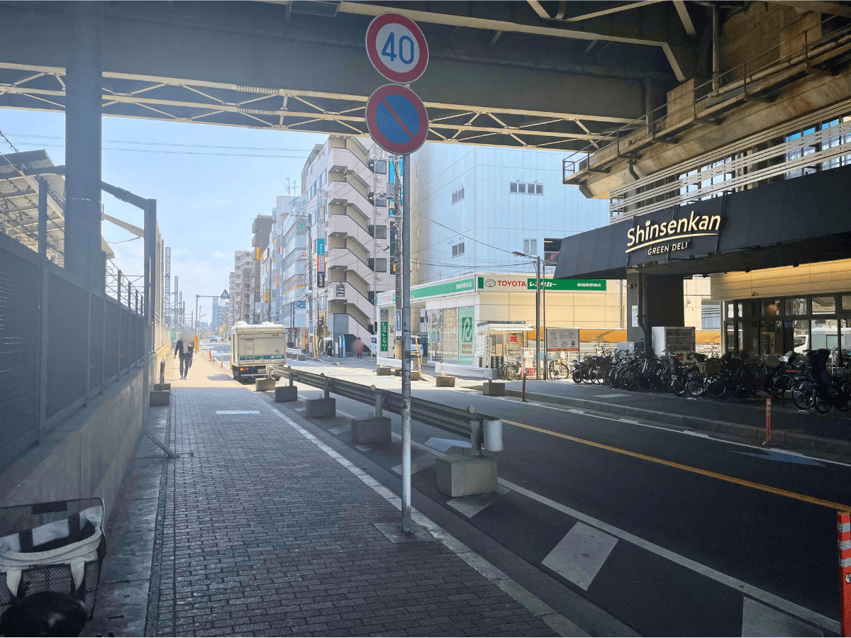 西船橋駅から船橋支店へのアクセス3