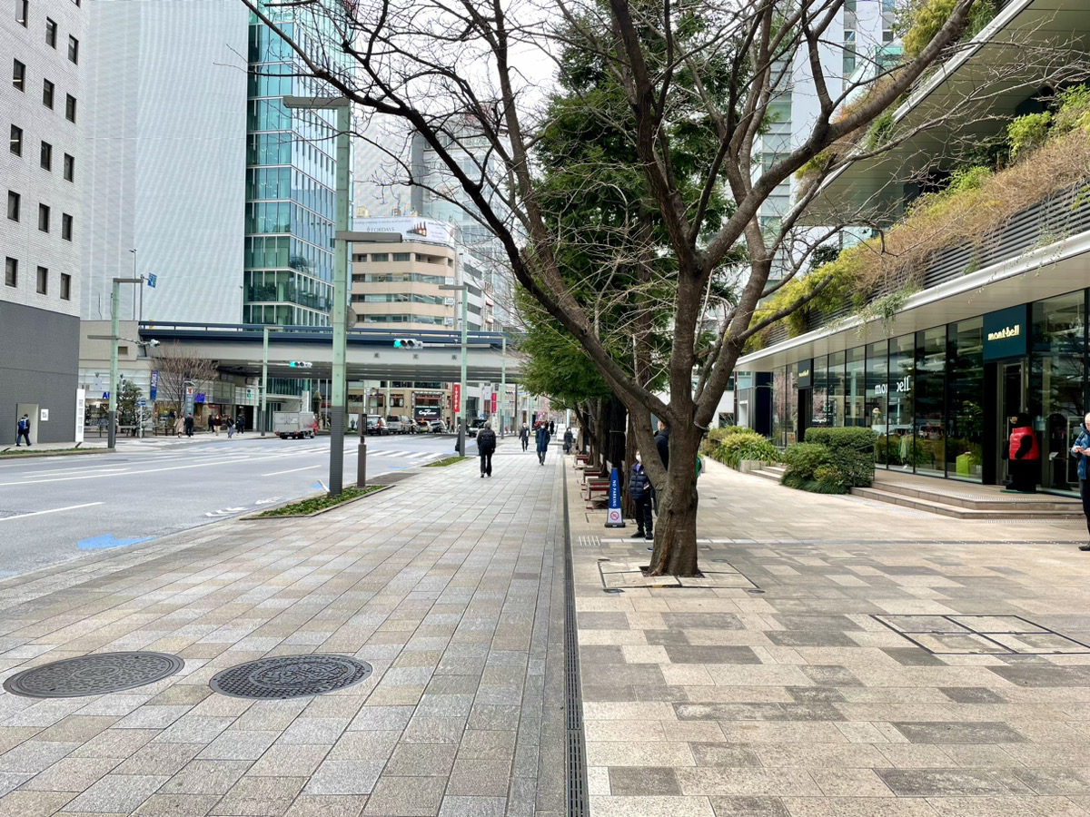 京橋駅から銀座本店へのアクセス1