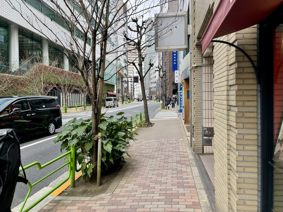 京橋駅から銀座本店へのアクセス4