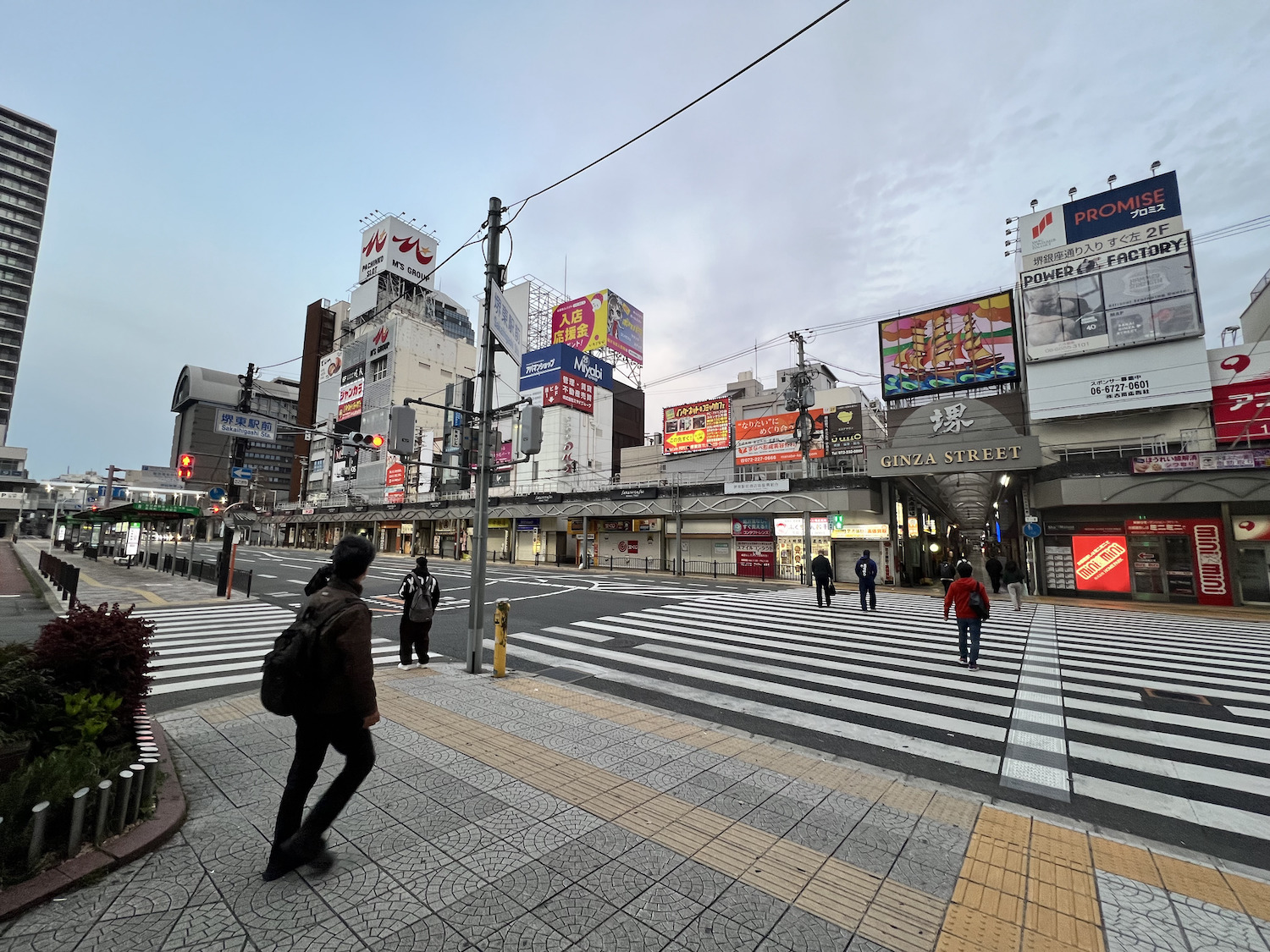 堺東駅から堺支店へのアクセス1