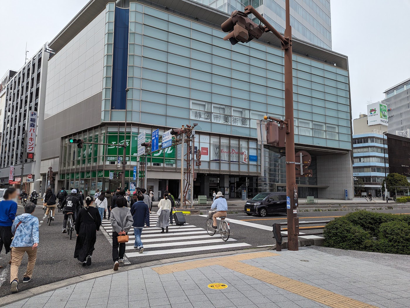 静岡駅(地上)から静岡支店へのアクセス6