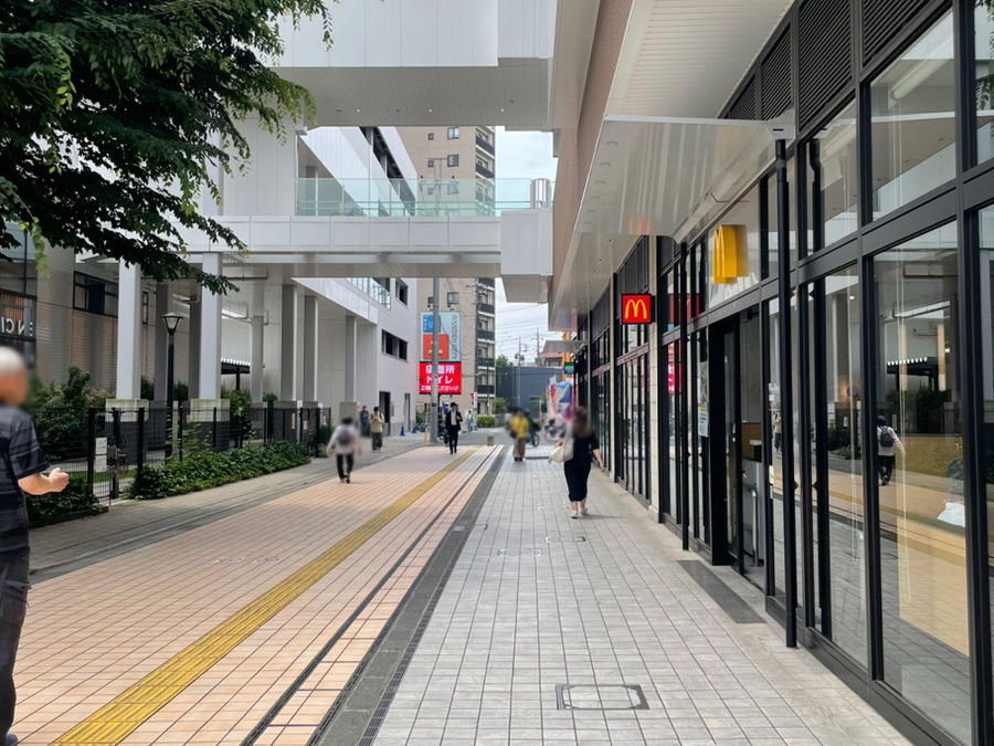 所沢駅から所沢支店へのアクセス